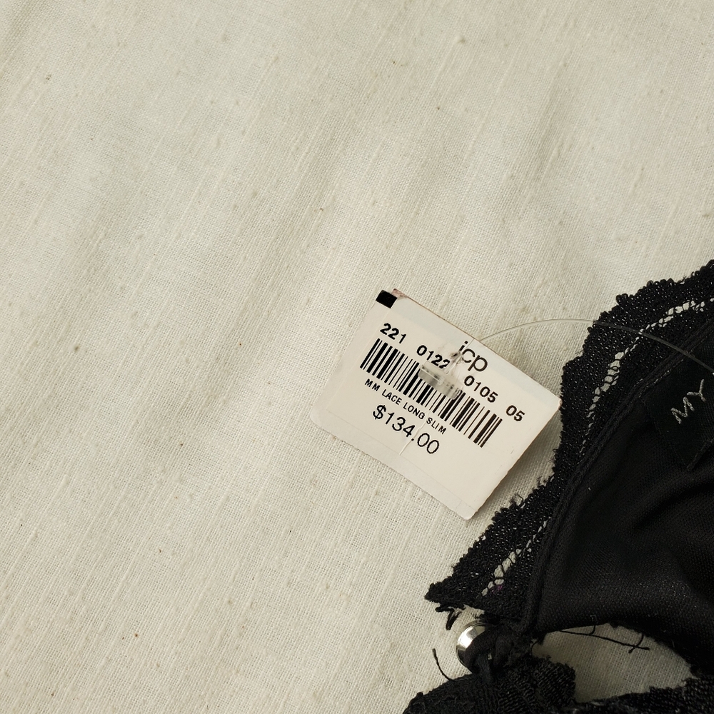 My Michelle Whimsigoth Black w/Silver Sequin Lacey Dark Fairy Long Gown Sz 3 Y2K - Picture 11 of 16
